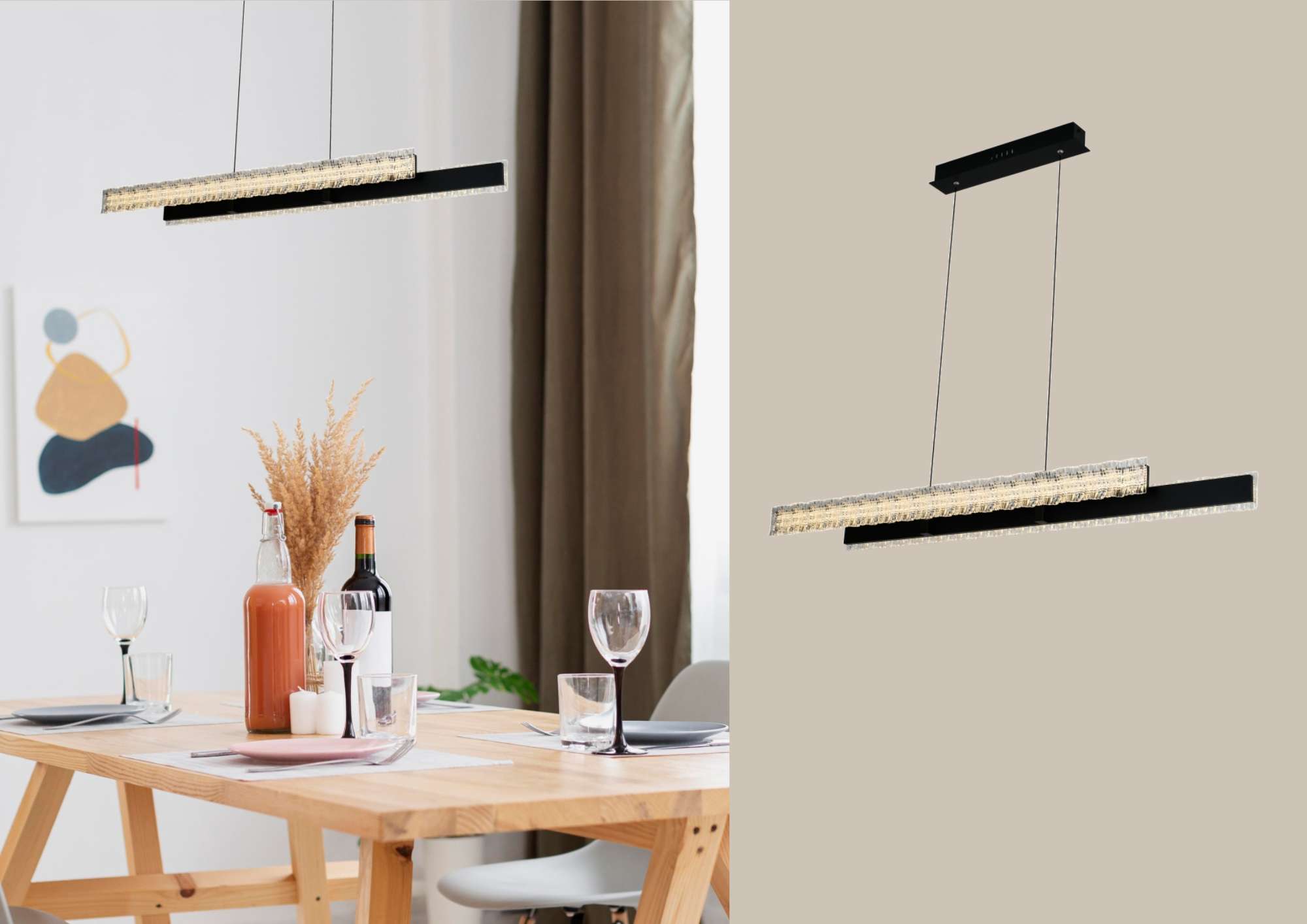Beyond Lights - Brass Pendant Light