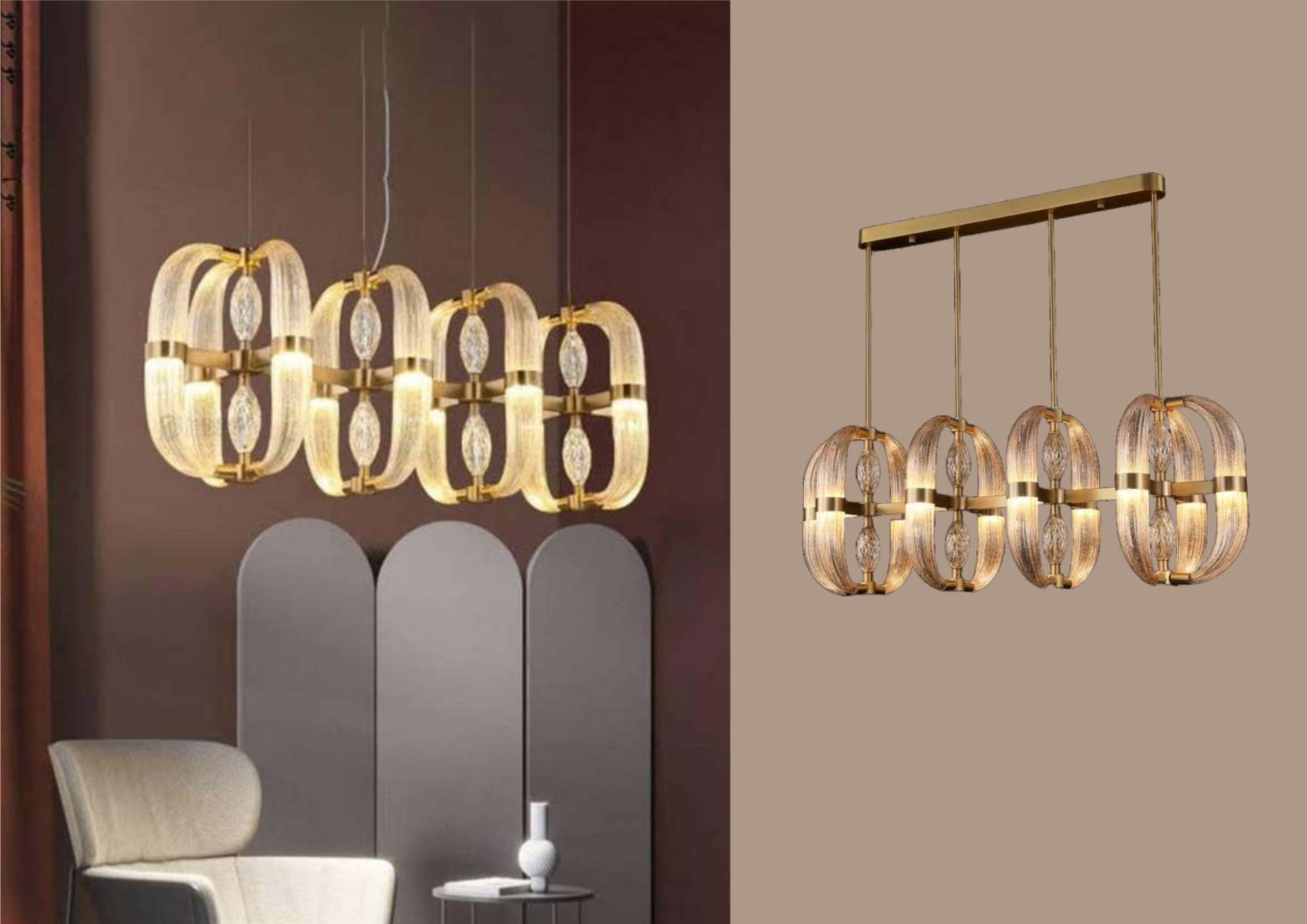 Beyond Lights - Leaf Pendant Light