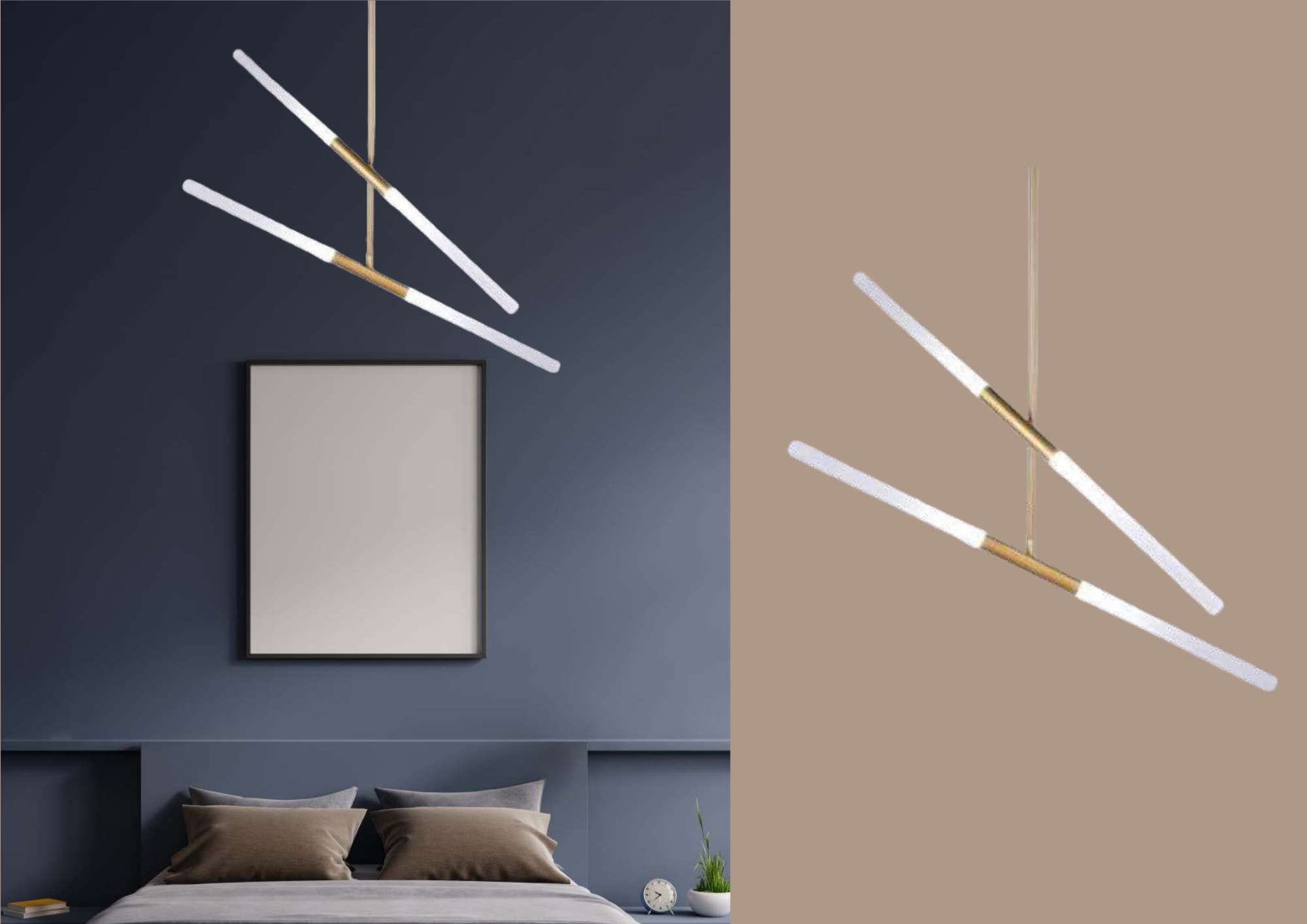 Beyond Lights - Wood Globe Chandelier