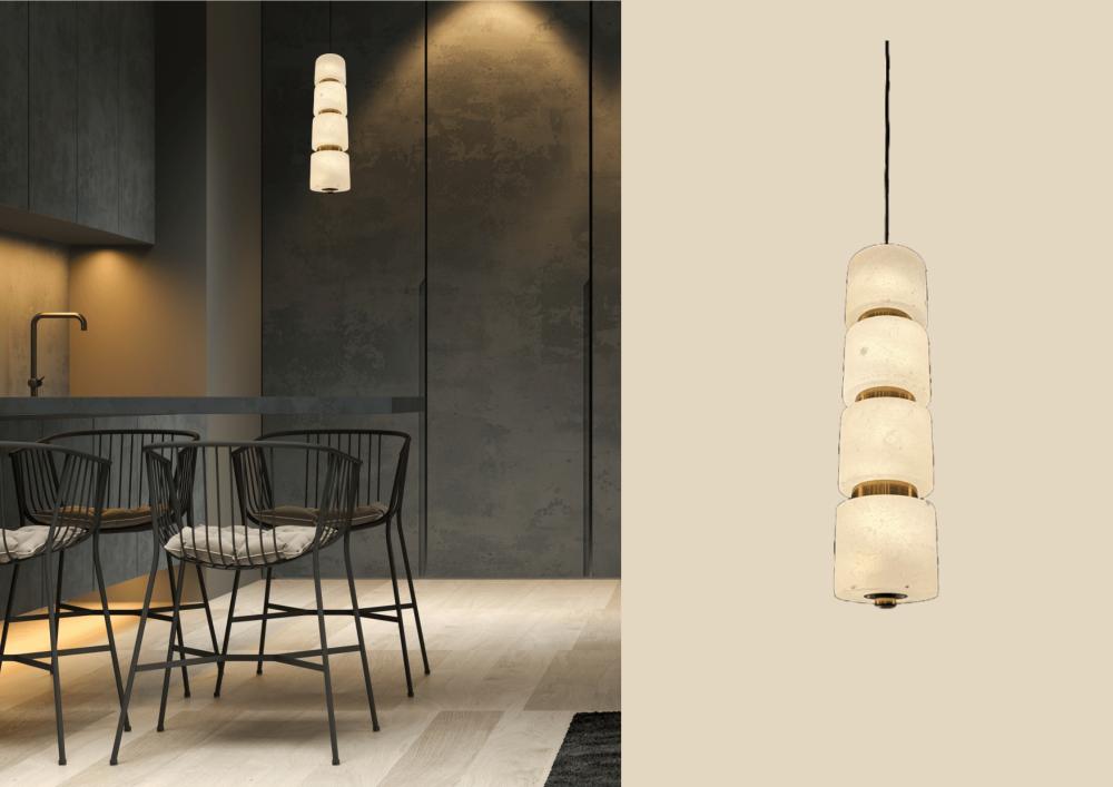 Beyond Lights - Stone Pendant Light