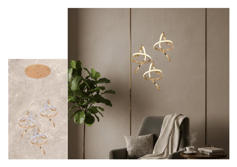 Beyond Lights - Spiral Pendant Lamp