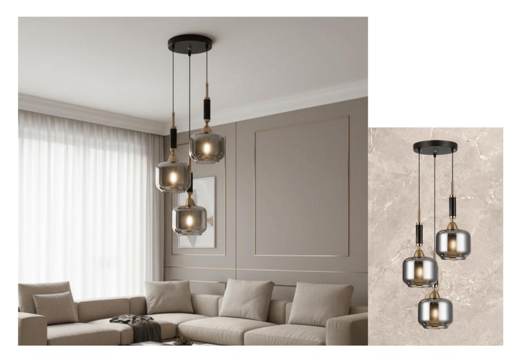 Beyond Lights - Glass Pendant Lamp