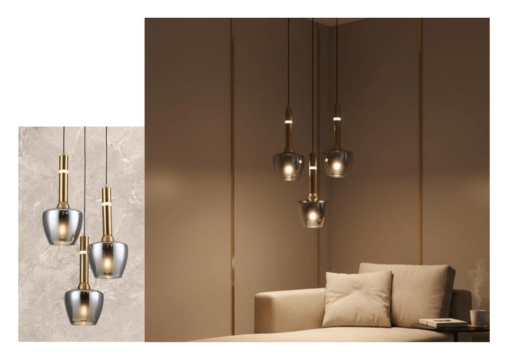 Beyond Lights - Glass Pendant Light