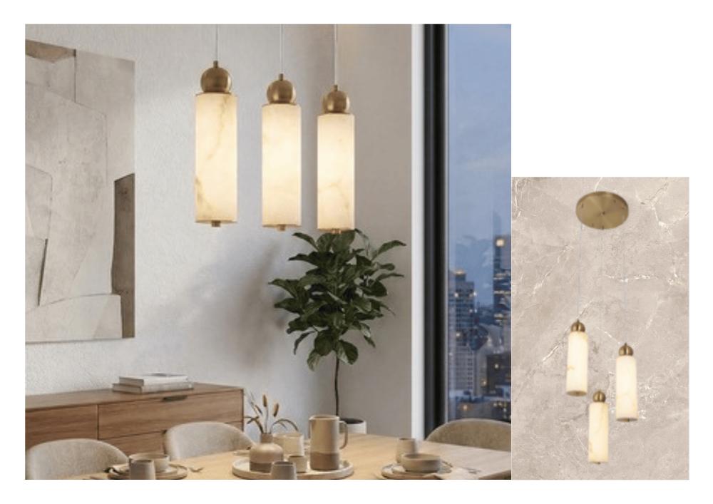 Beyond Lights - Alabaster Pendant Light