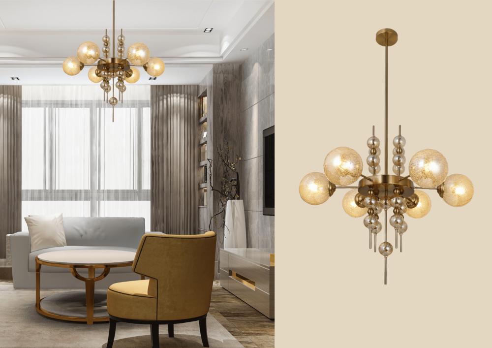 Beyond Lights - Glass Ball Pendant Light