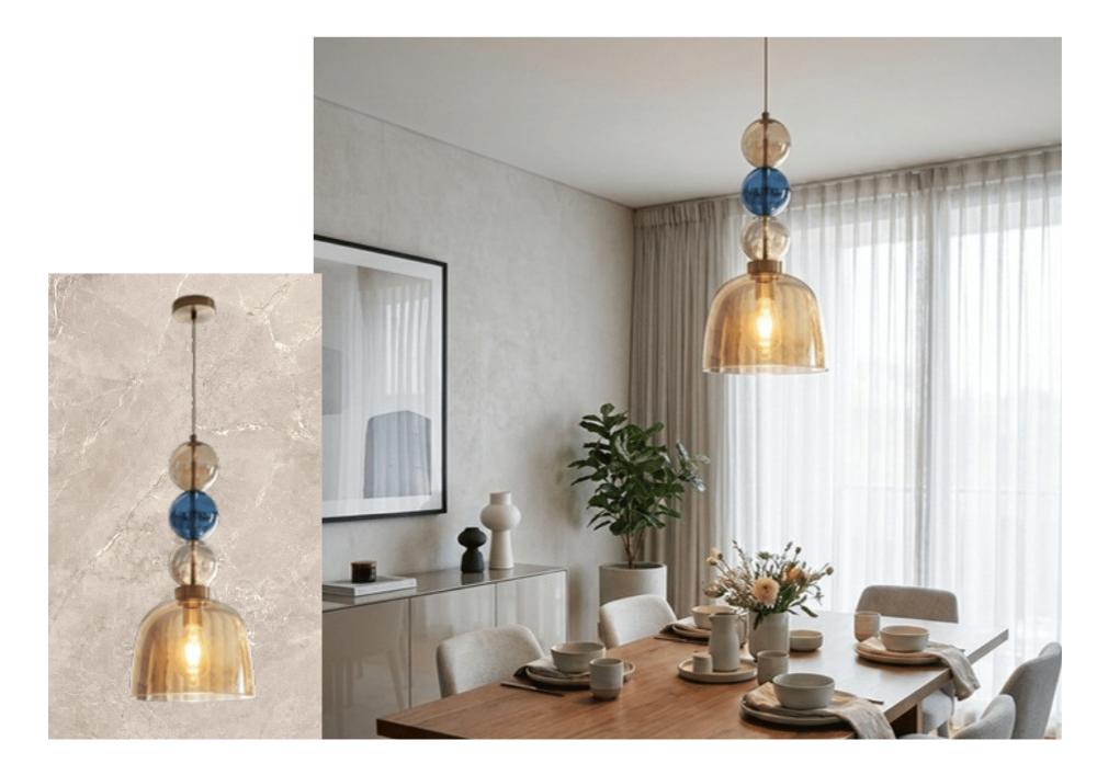 Beyond Lights - Glass Pendant Lamp