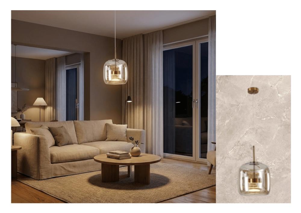 Beyond Lights - Glass Pendant Lamp