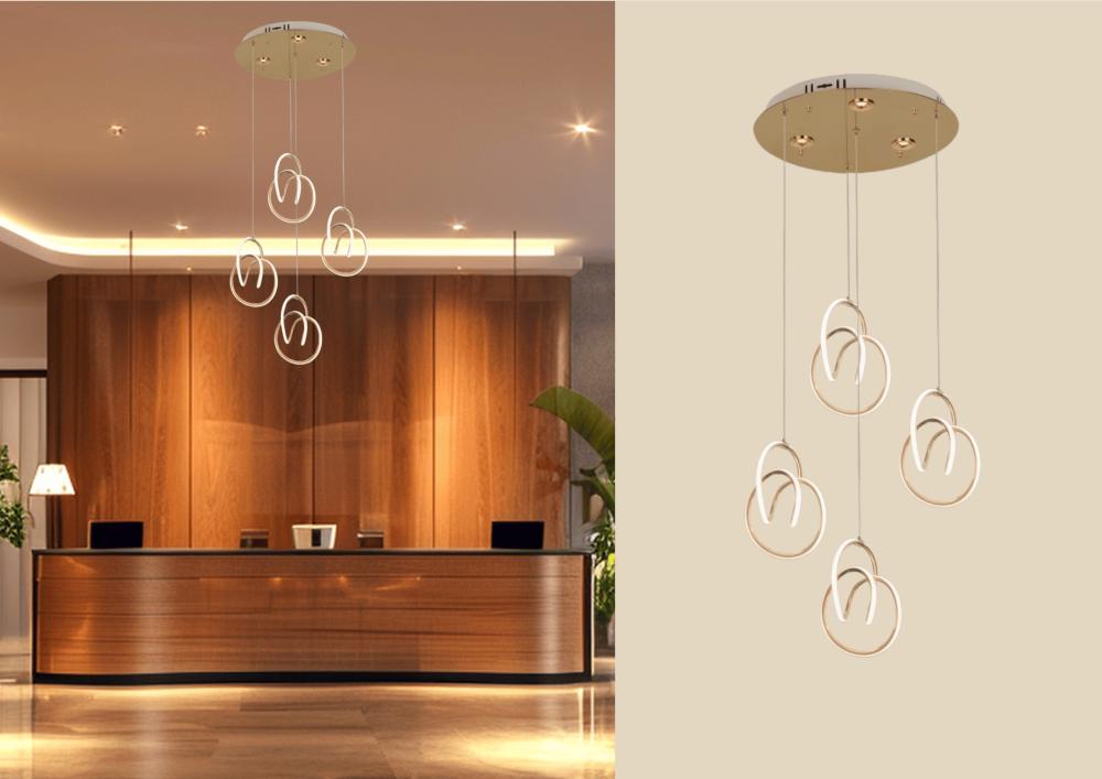 Beyond Lights - Gold Ring Pendant