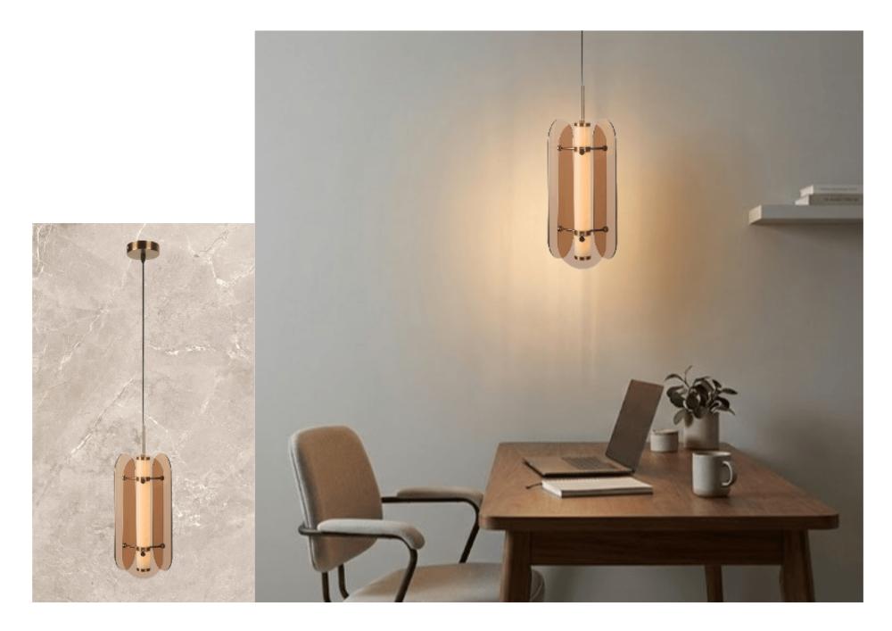 Beyond Lights - Glass Pendant Lamp