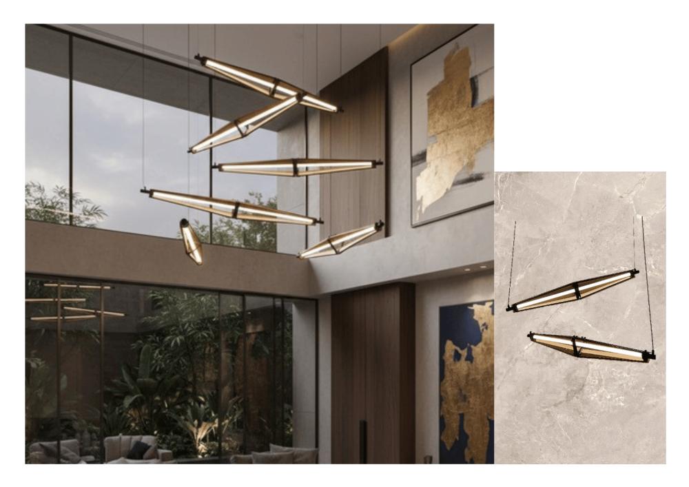 Beyond Lights - Linear Pendant Light