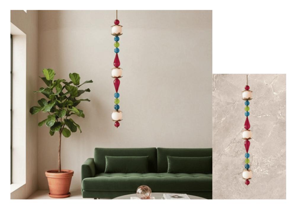 Beyond Lights - Beaded Pendant Light