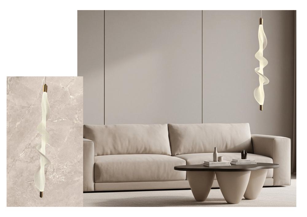 Beyond Lights - Spiral Pendant Light