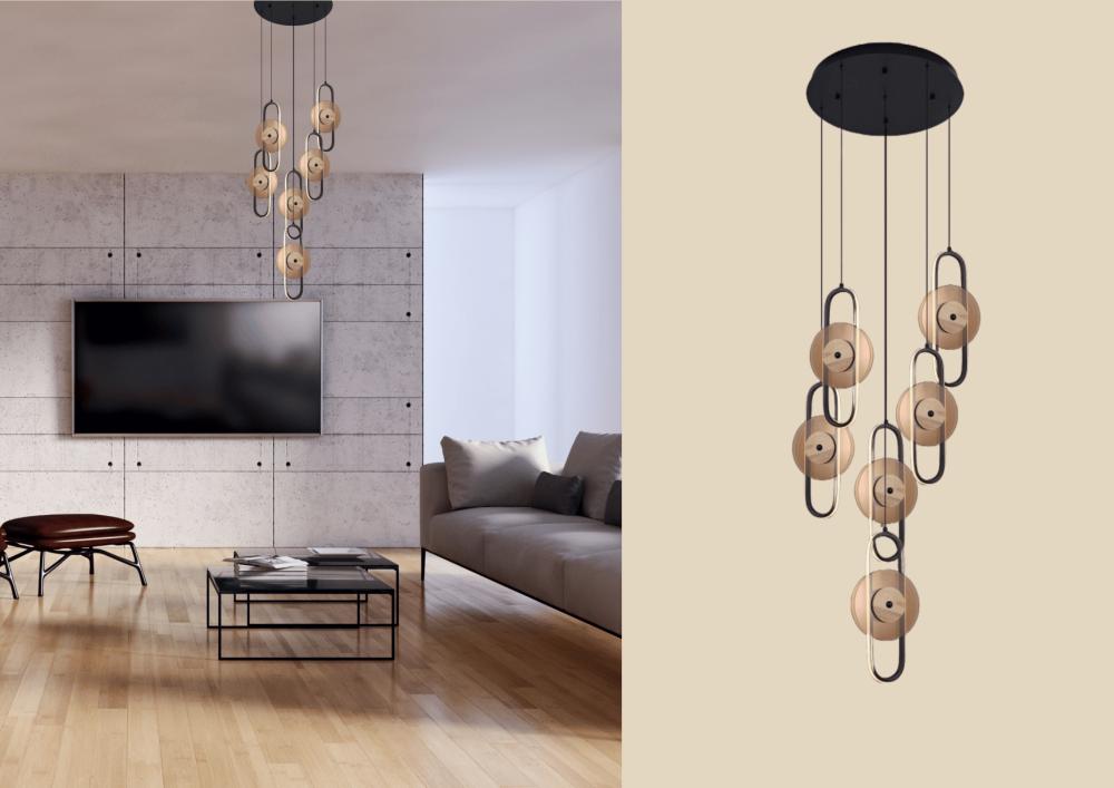 Beyond Lights - Brass Pendant Light