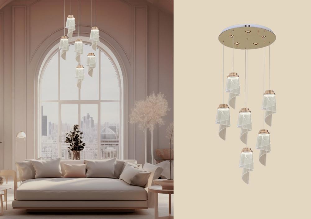 Beyond Lights - Swirl Pendant Light