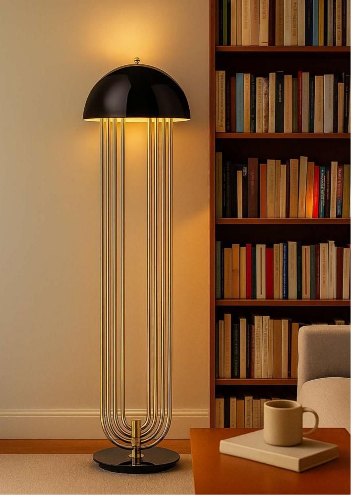 Beyond Lights - Gold Floor Lamp