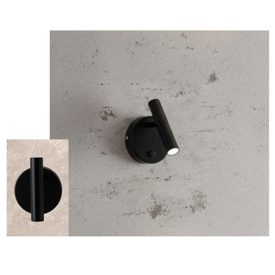 Beyond Lights - Black Wall Light