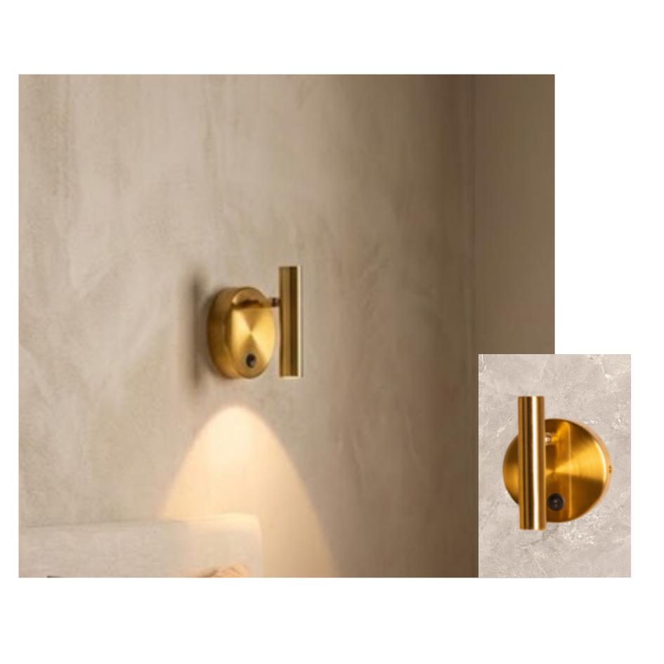 Beyond Lights - Brass Wall Light