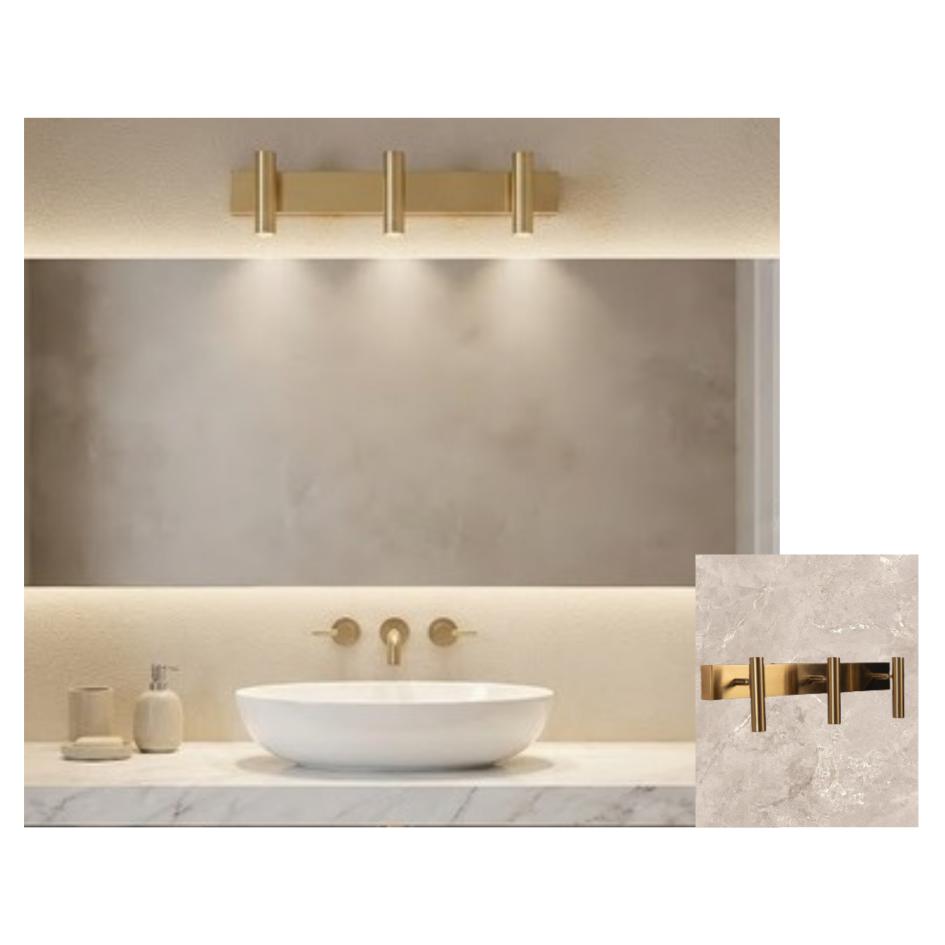 Beyond Lights - Brass Vanity Light