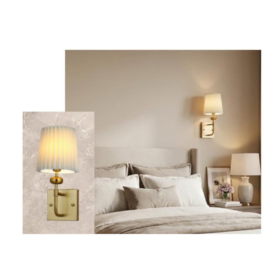 Beyond Lights - Pleated Wall Light