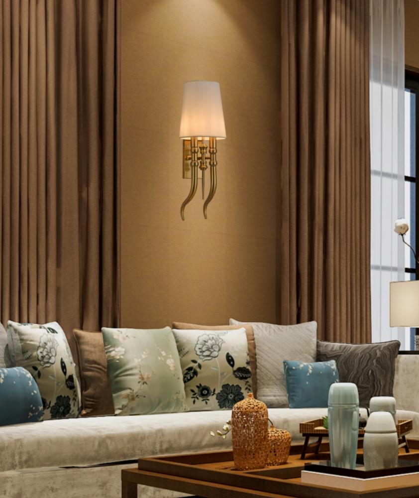 Beyond Lights - Brass Wall Light