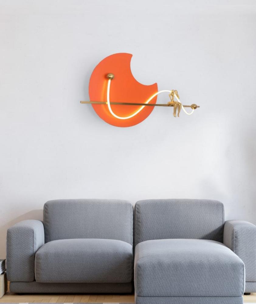 Beyond Lights - Orange Wall Light