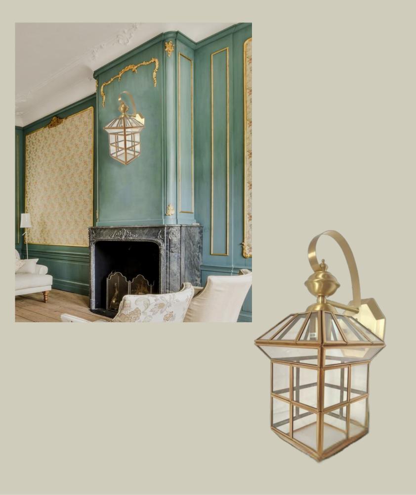 Beyond Lights - Brass Wall Light