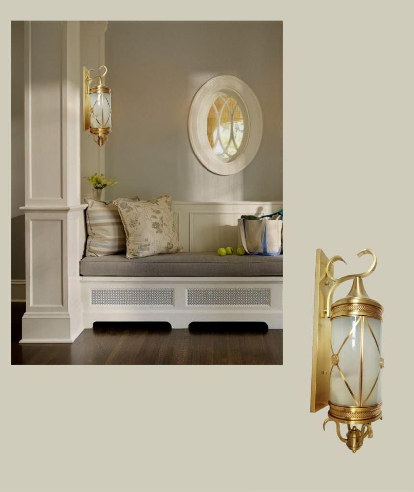 Beyond Lights - Brass Wall Light