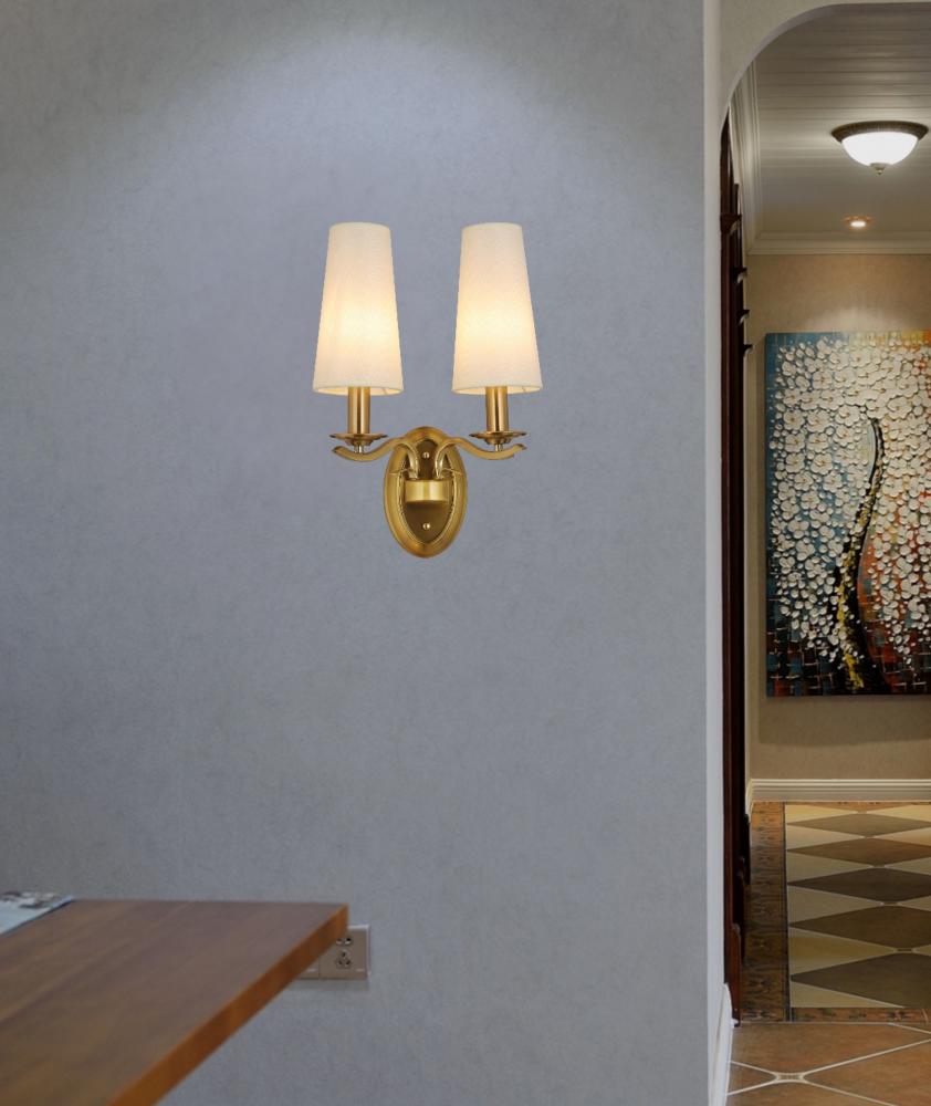 Beyond Lights - Brass Wall Light