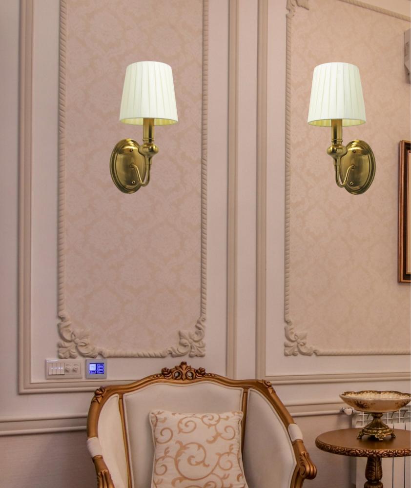 Beyond Lights - Brass Wall Light