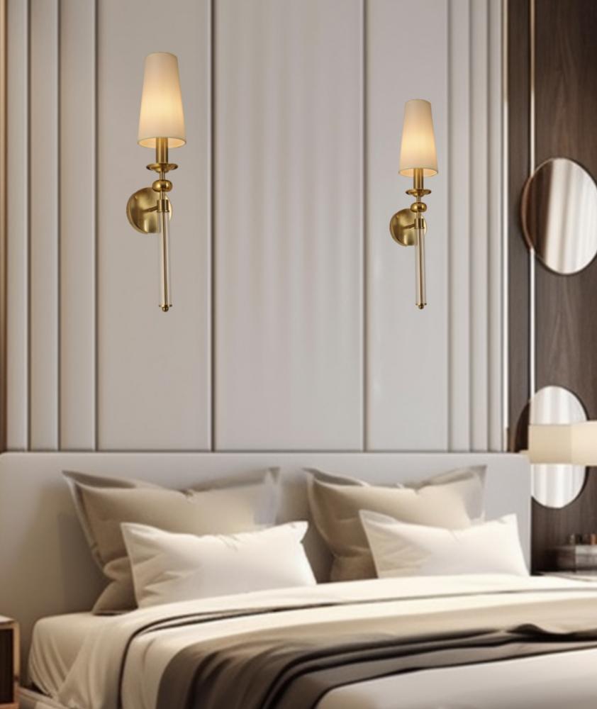 Beyond Lights - Brass Wall Light