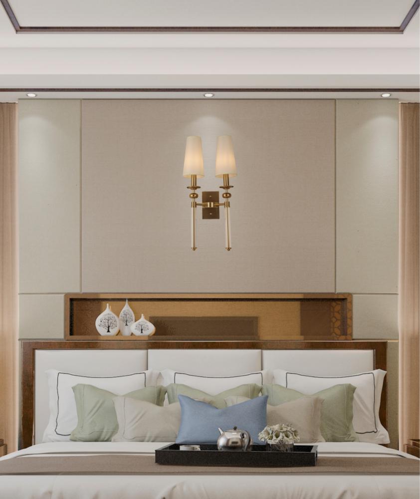 Beyond Lights - Brass Wall Light