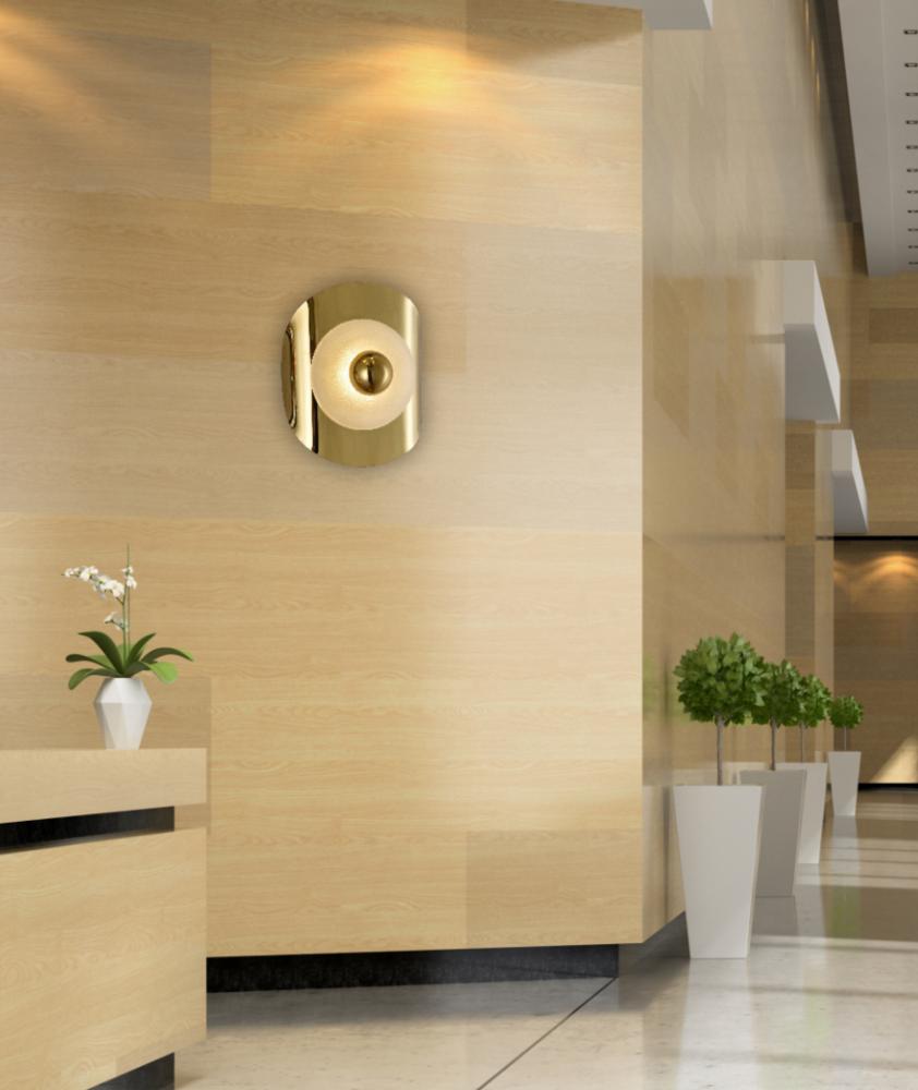 Beyond Lights - Gold Round Light