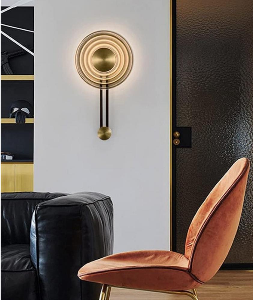 Beyond Lights - Brass Disc Light