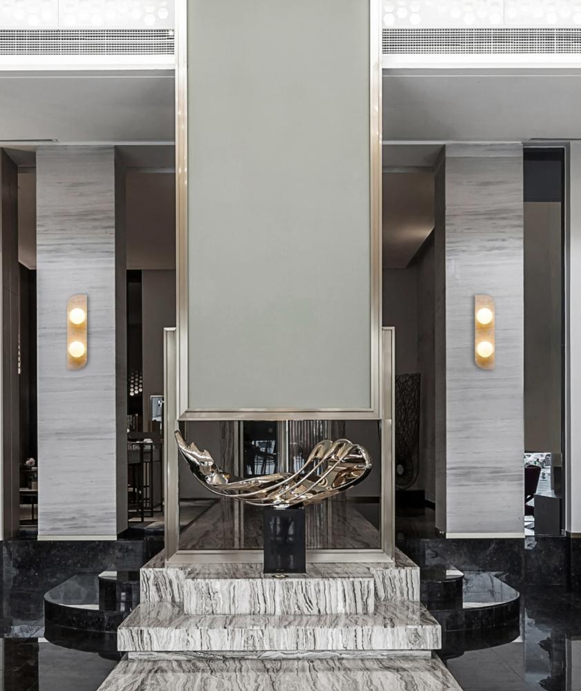 Beyond Lights - Marble Wall Light