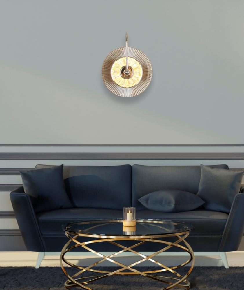 Beyond Lights - Gold Wall Light