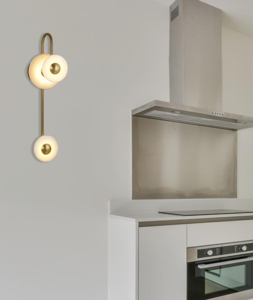 Beyond Lights - Brass Globe Light