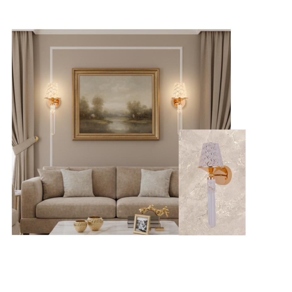 Beyond Lights - Crystal Wall Light