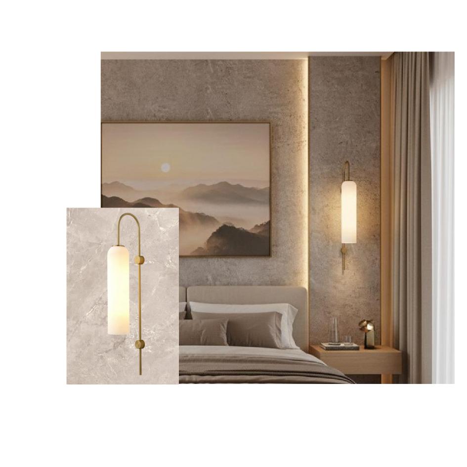 Beyond Lights - Brass Wall Light