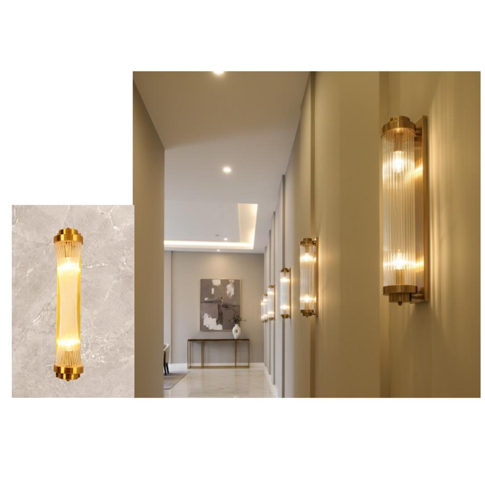 Beyond Lights - Brass Wall Light