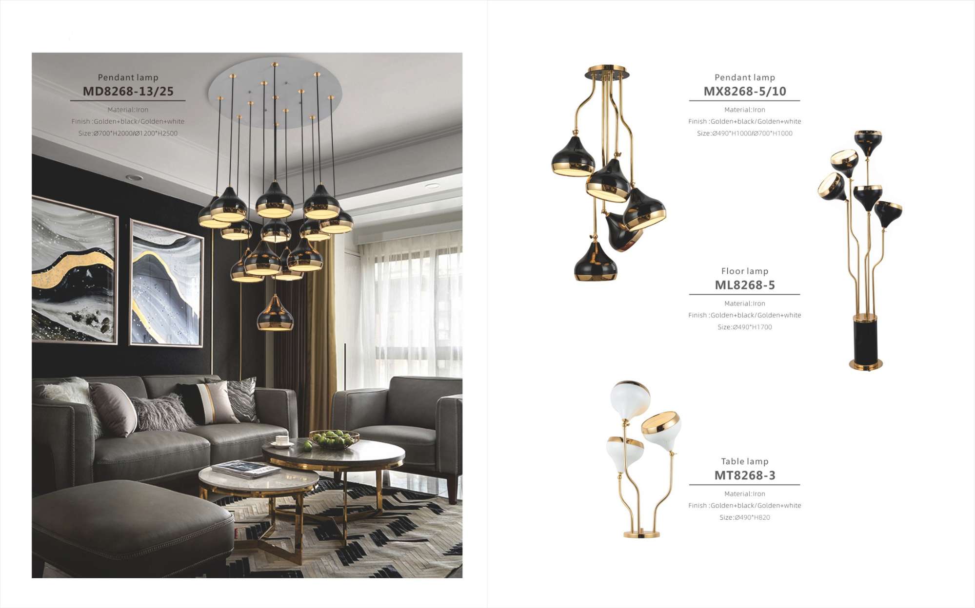 Beyond Lights - Metal Pendant Lamp