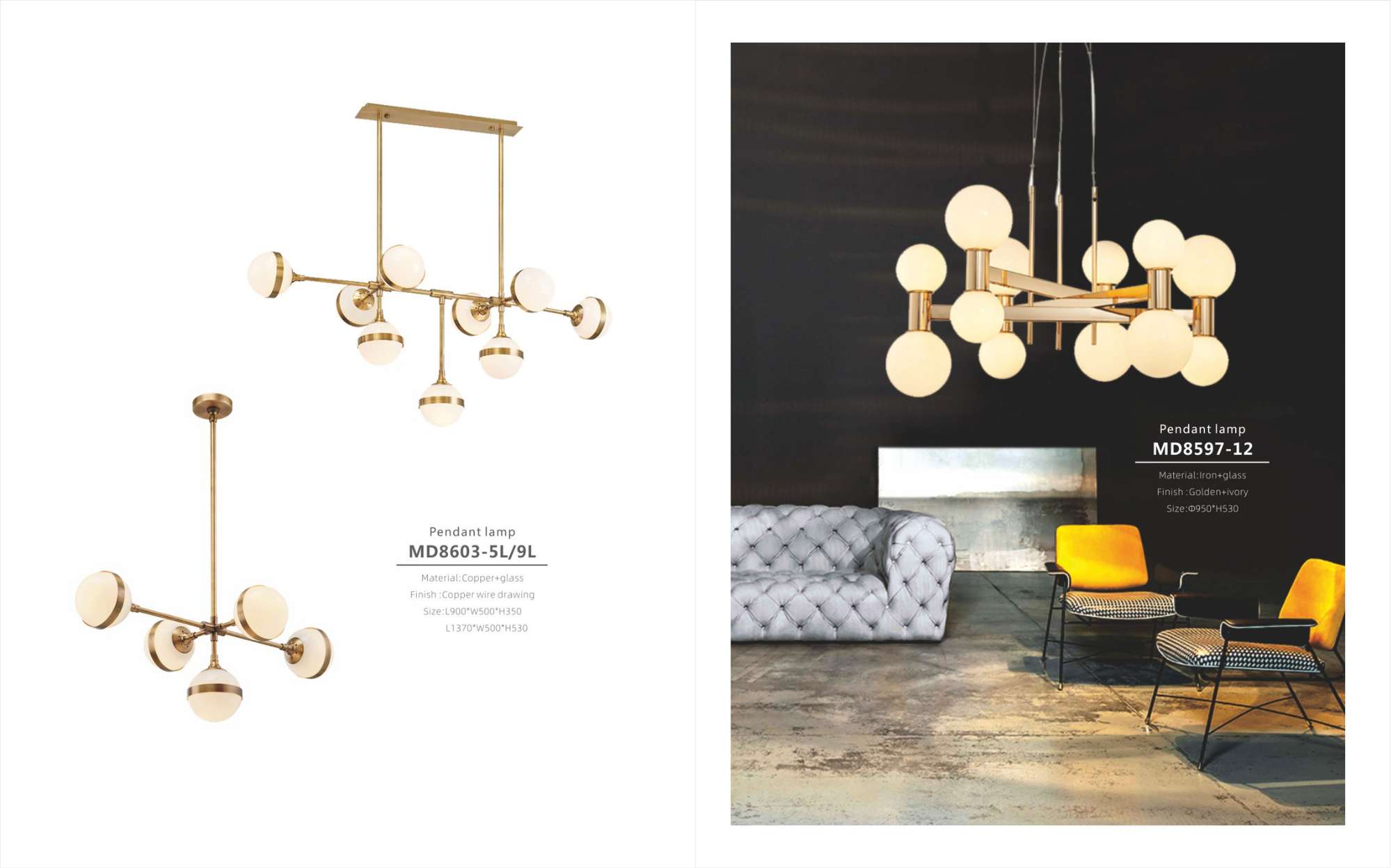 Beyond Lights - Glass Pendant Lamp