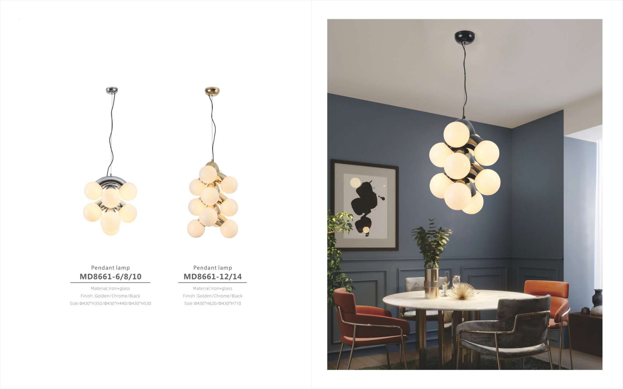 Beyond Lights - Glass Pendant Lamp