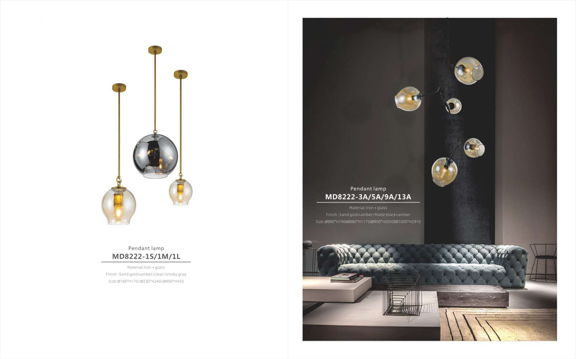 Beyond Lights - Glass Pendant Lamp