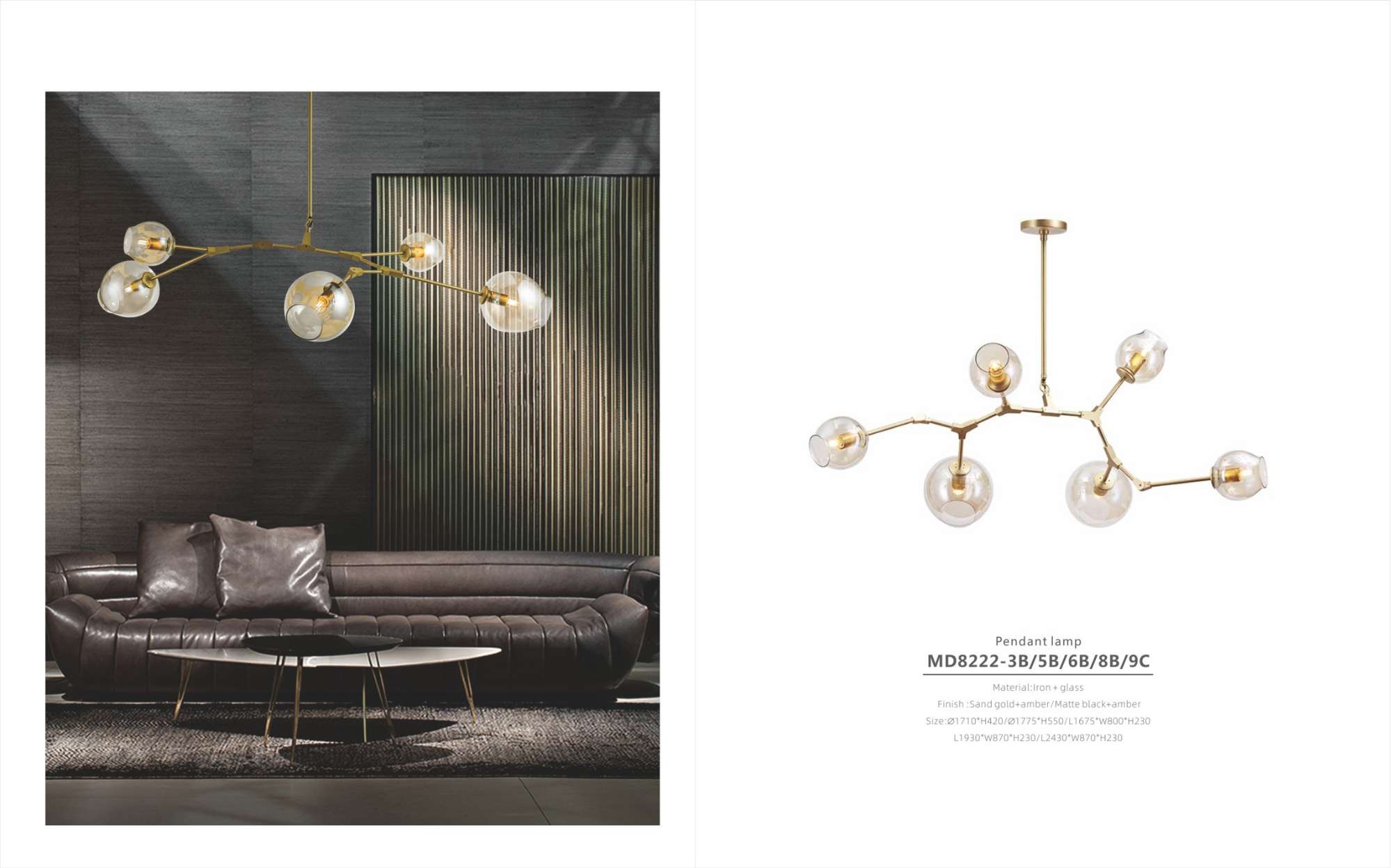 Beyond Lights - Glass Pendant Lamp