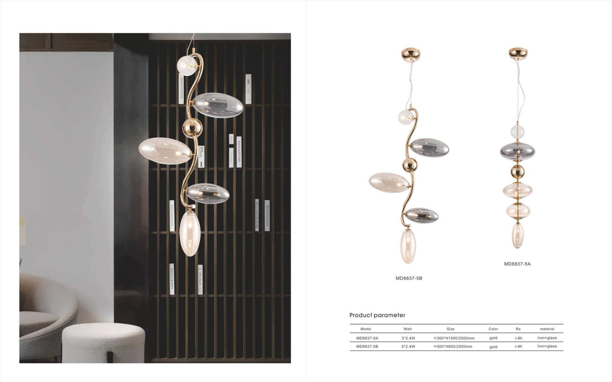 Beyond Lights - Glass Pendant Lamp