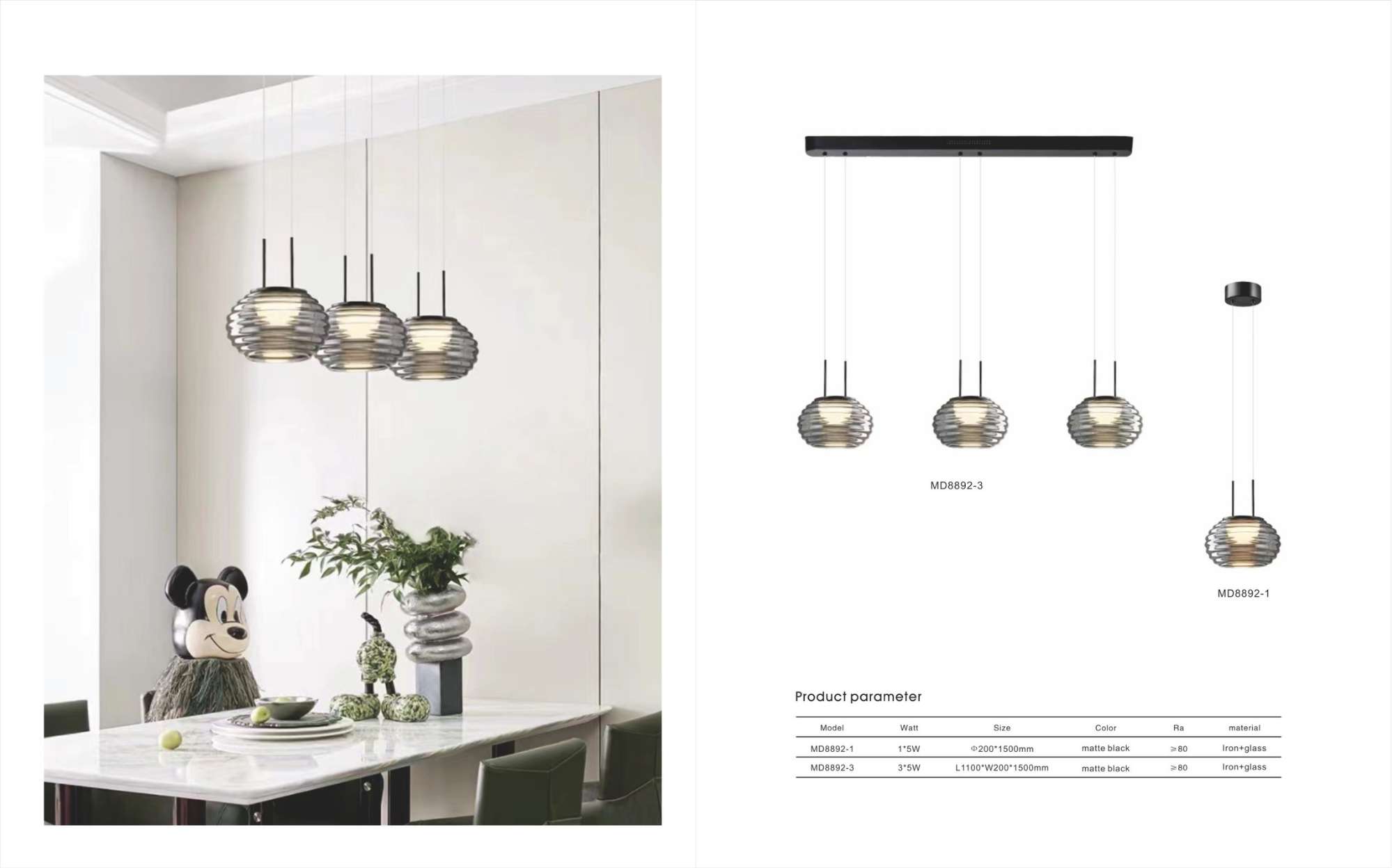 Beyond Lights - Glass Pendant Light