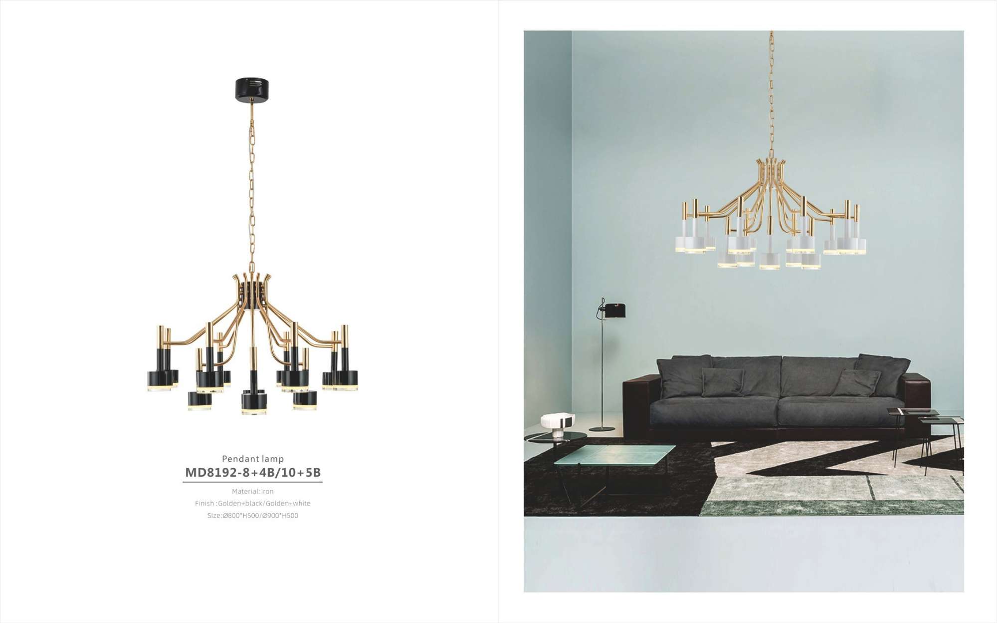 Beyond Lights - Iron Pendant Lamp