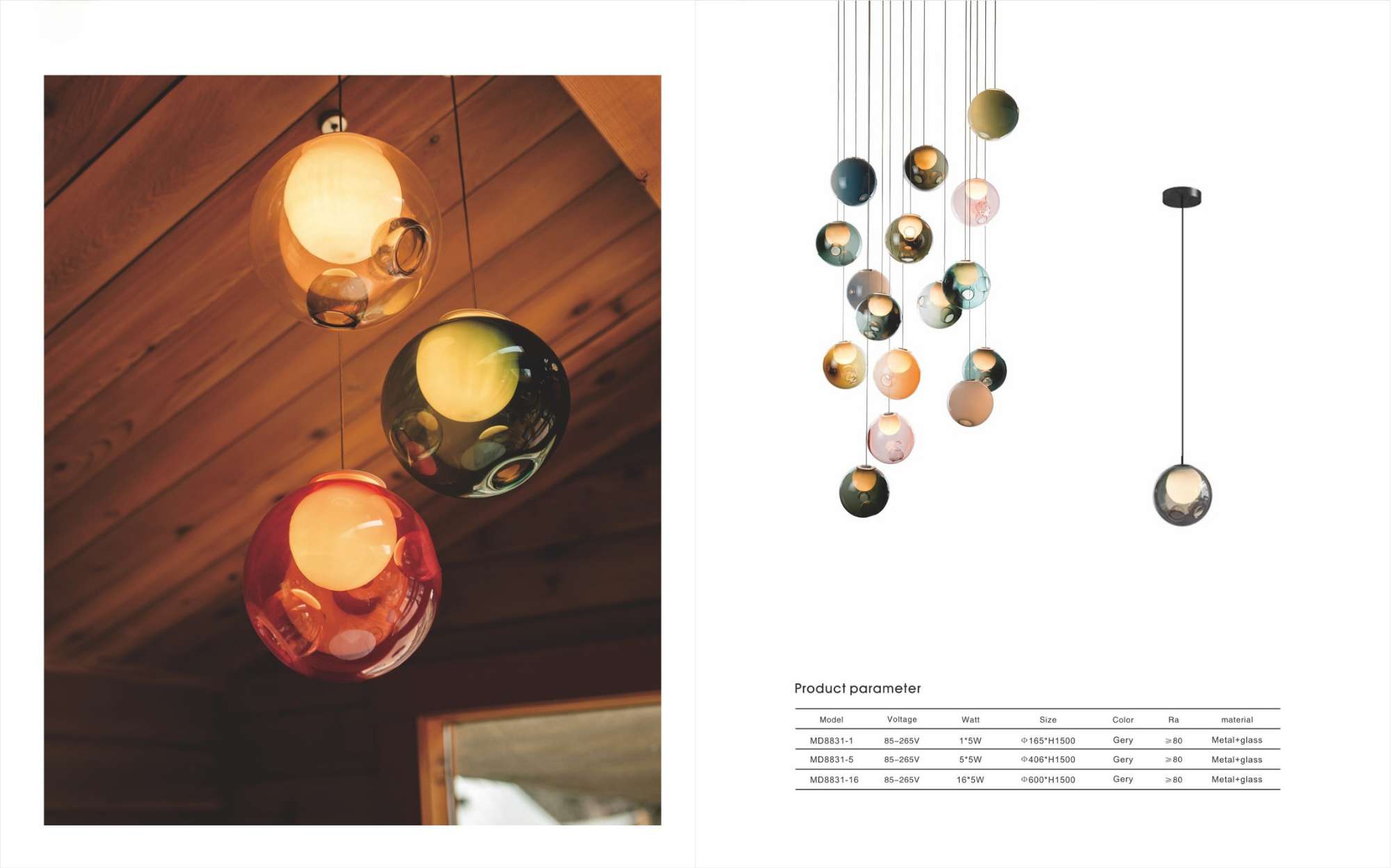 Beyond Lights - Glass Pendant Lamps