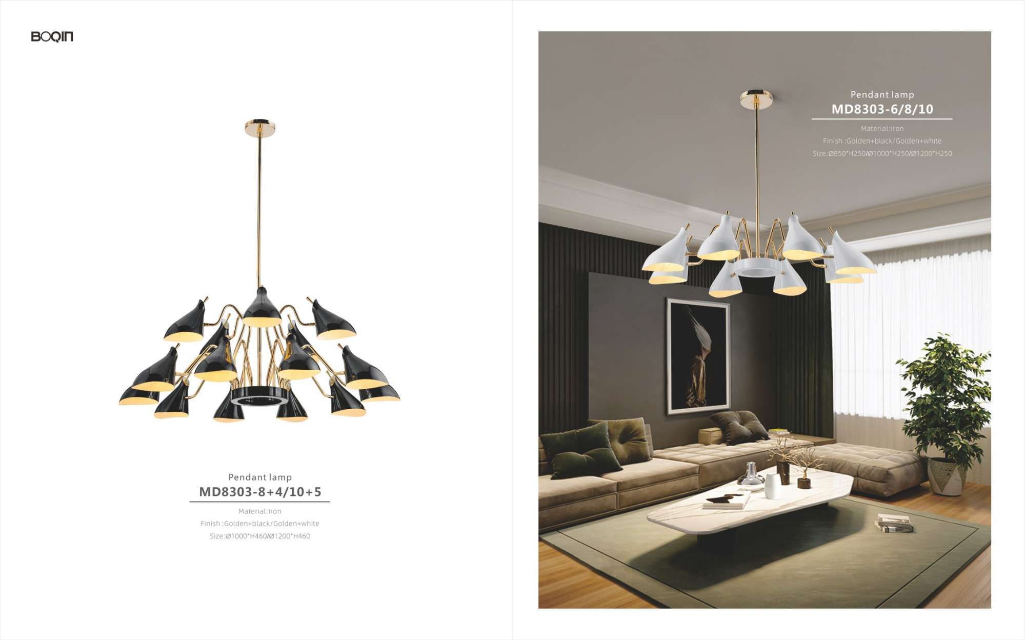 Beyond Lights - Iron Pendant Lamp