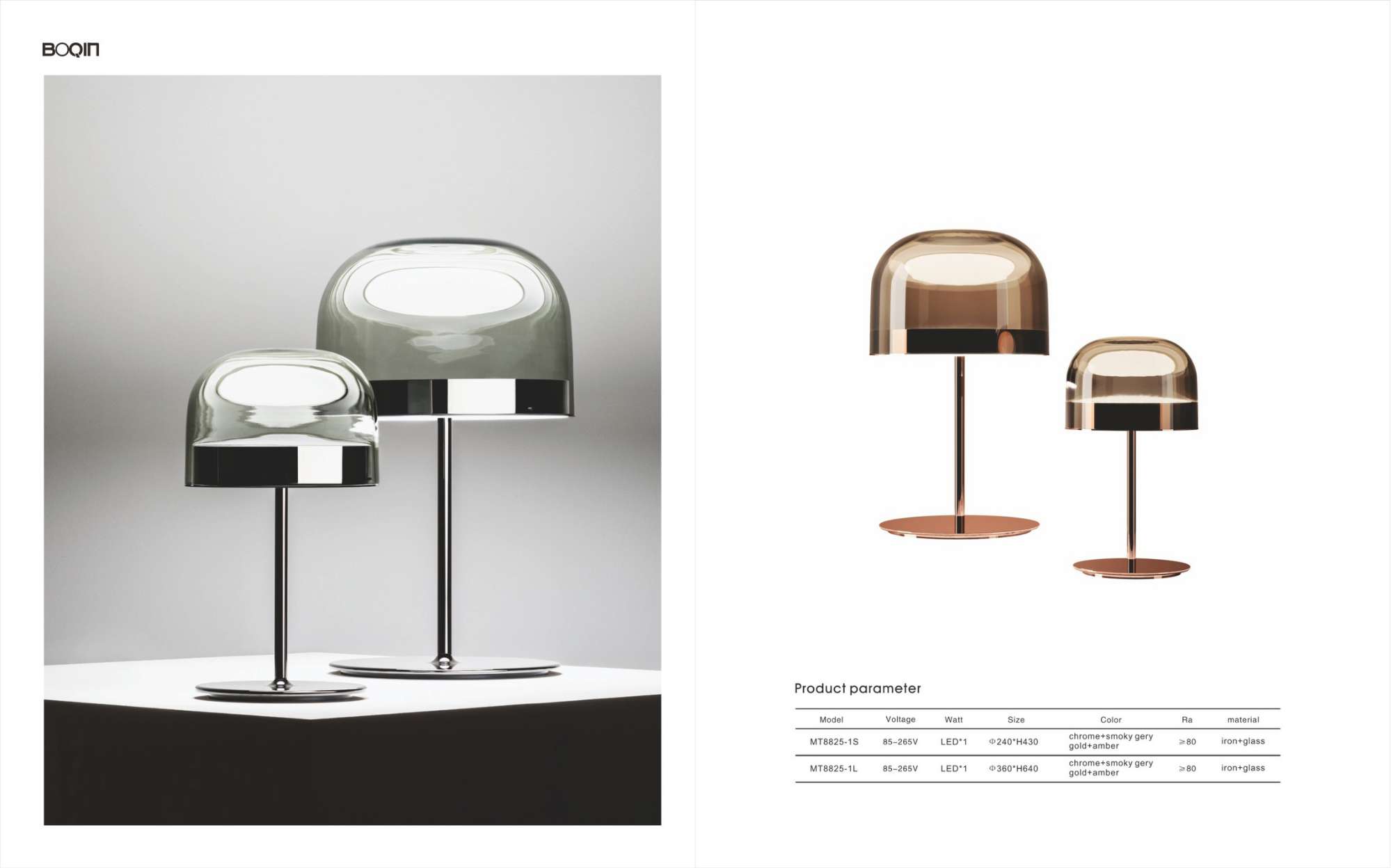 Beyond Lights - Smoky Table Lamp